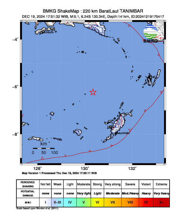 Gempa Bumi Terkini