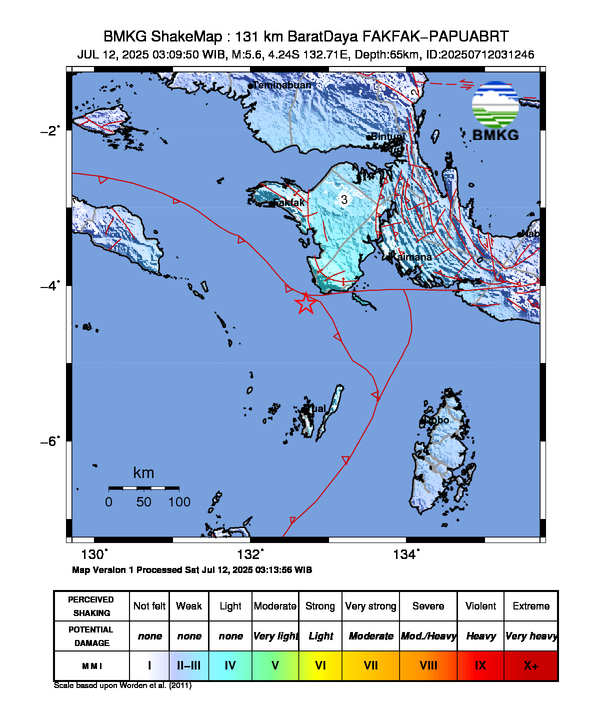 gambar shakemap
