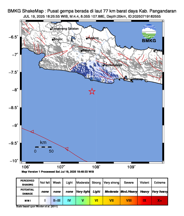 Shakemap Sample