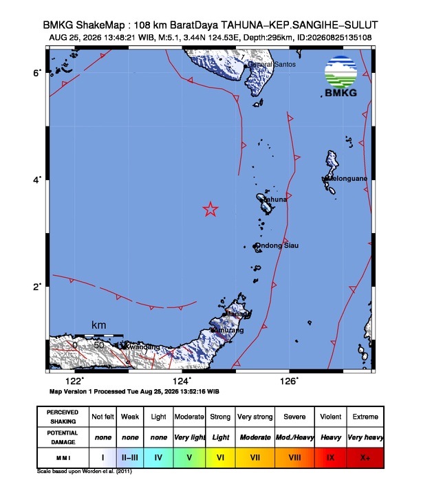 Peta Gempa